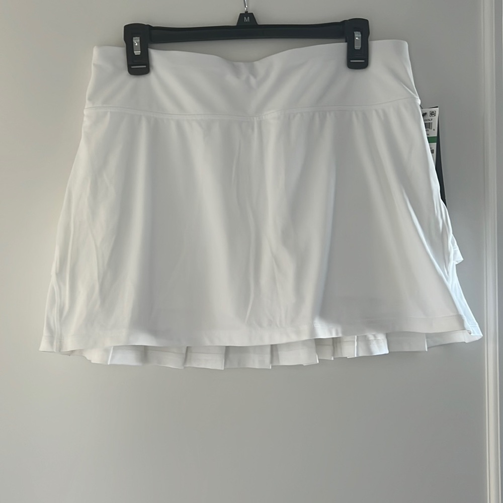 Ideaology  white tennis/ golf skirt Size Large